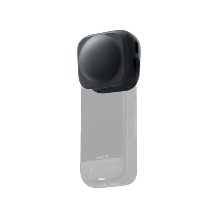 Insta360 X4 Lens Cap – Silicone Protective Lens Cover, Compatible with X4 Lens Guards – Black