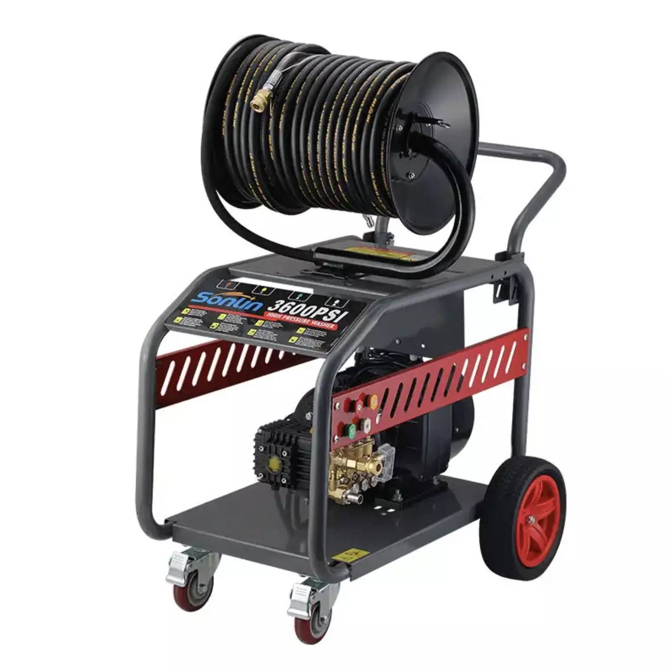 HydroMax 7.5KW 250 Bar High-Pressure Electric Washer – Heavy-Duty Jet Cleaner for Car Wash & Industrial Use