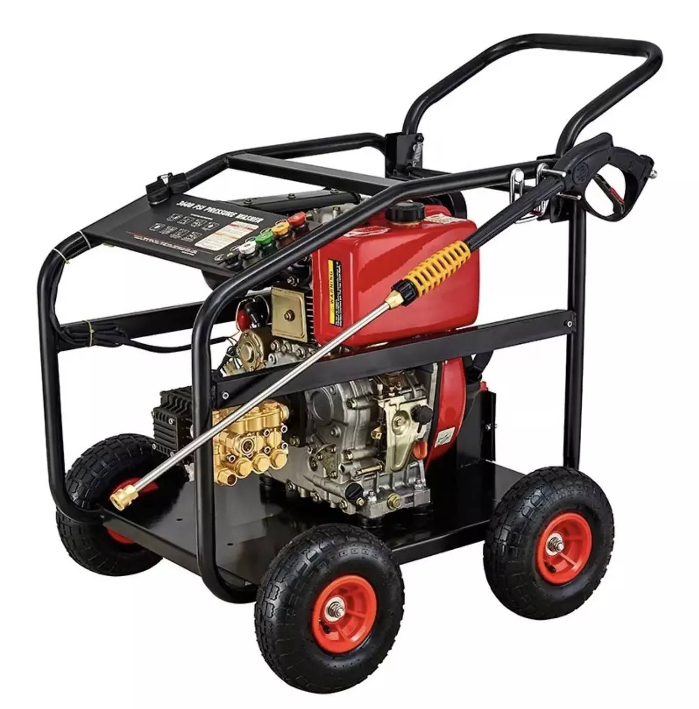 ProClean 250Bar Diesel High-Pressure Car Wash Machine