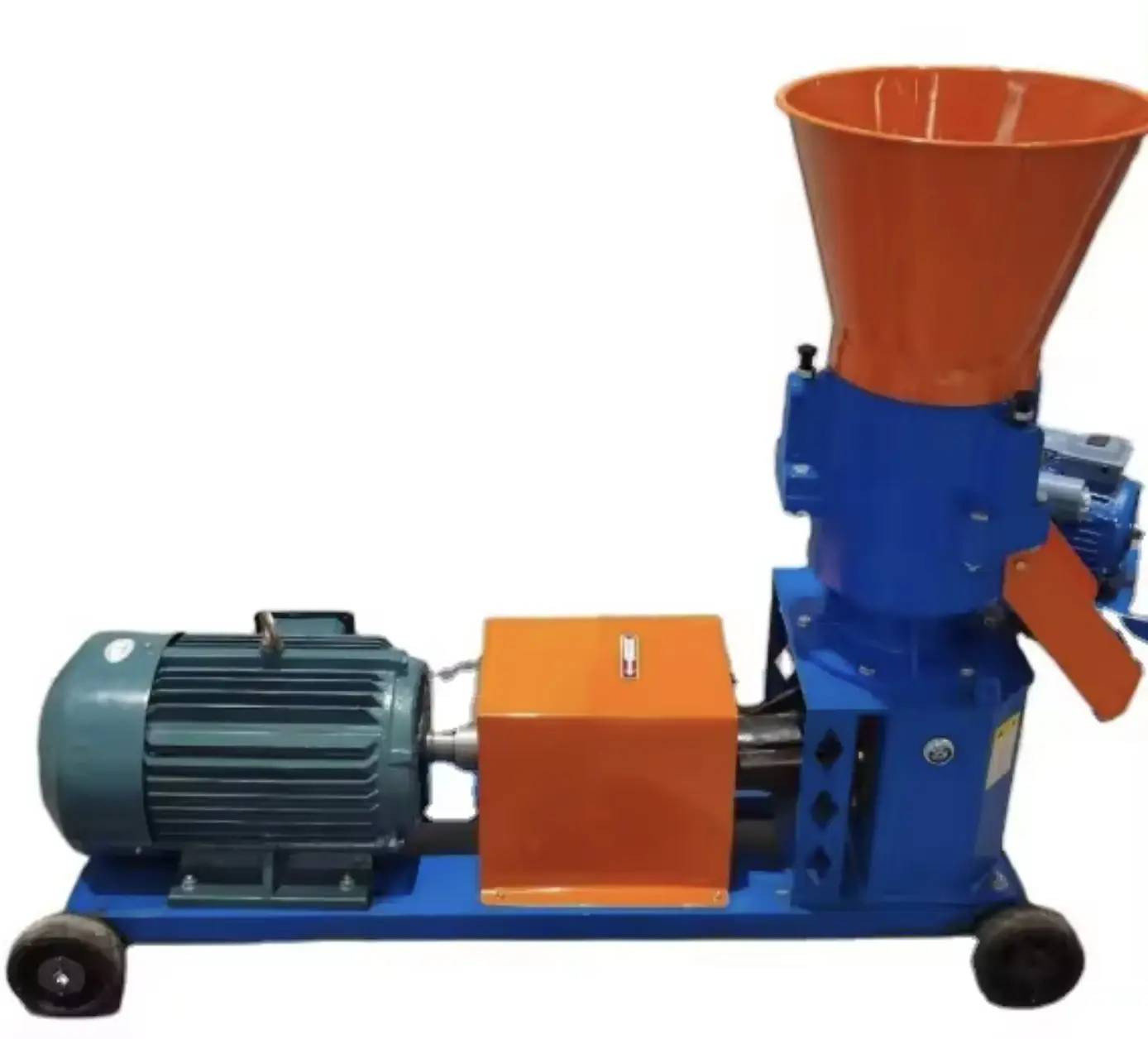 Pellet Pelletizer Machine for Animal Feeds – 4 Rollers, M160, 5.5Kw