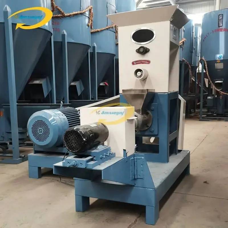 Floating Fish Feed Pellet Mill Making Extruder Machine Animal Fish Pet Food Processing Machines