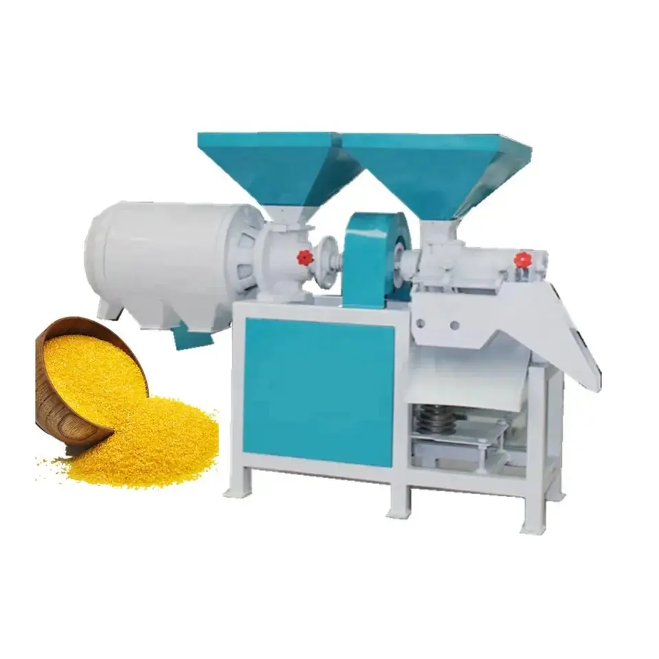 Maize, Corn, Millet & Sorghum Peeling + Grits Milling Machine (7.5kW)