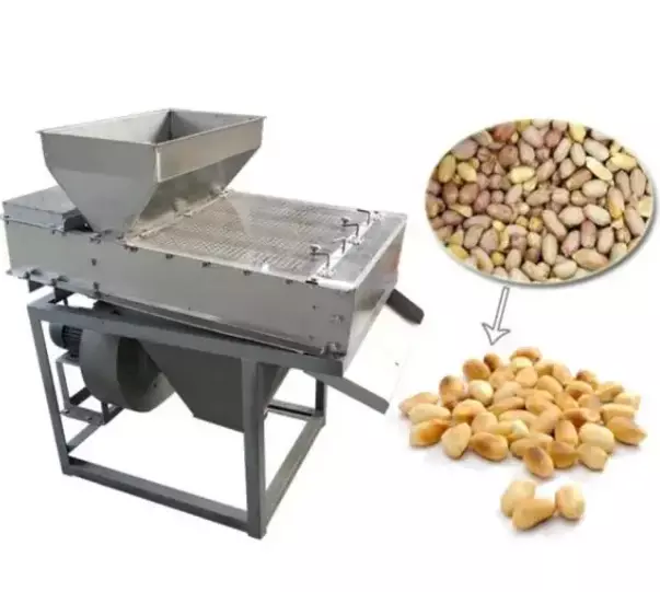 Industrial Dry Peanut Peeling Machine – 250kg/h (Automatic)
