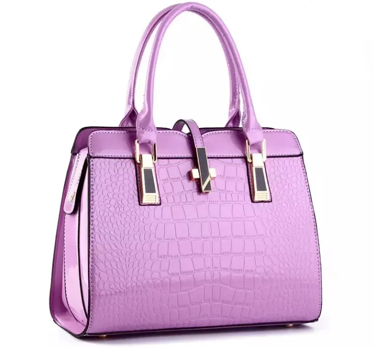 Fashion PU Leather Custom Crocodile Pattern Womens Bag 2020