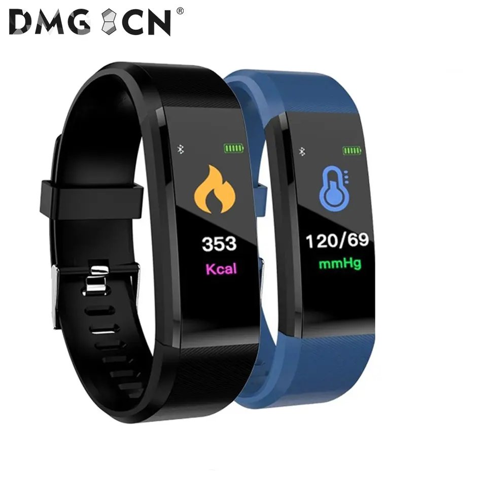 Smart Fitness Tracker Watch with Heart Rate & Sleep Monitor