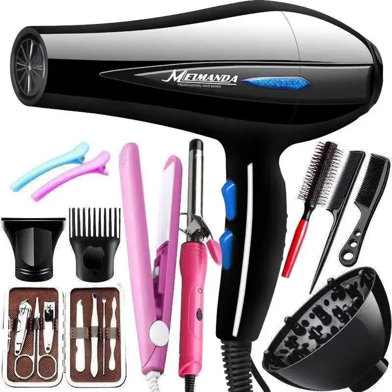 1600W Ionic Travel & Home Hair Dryer with Thermal Protection