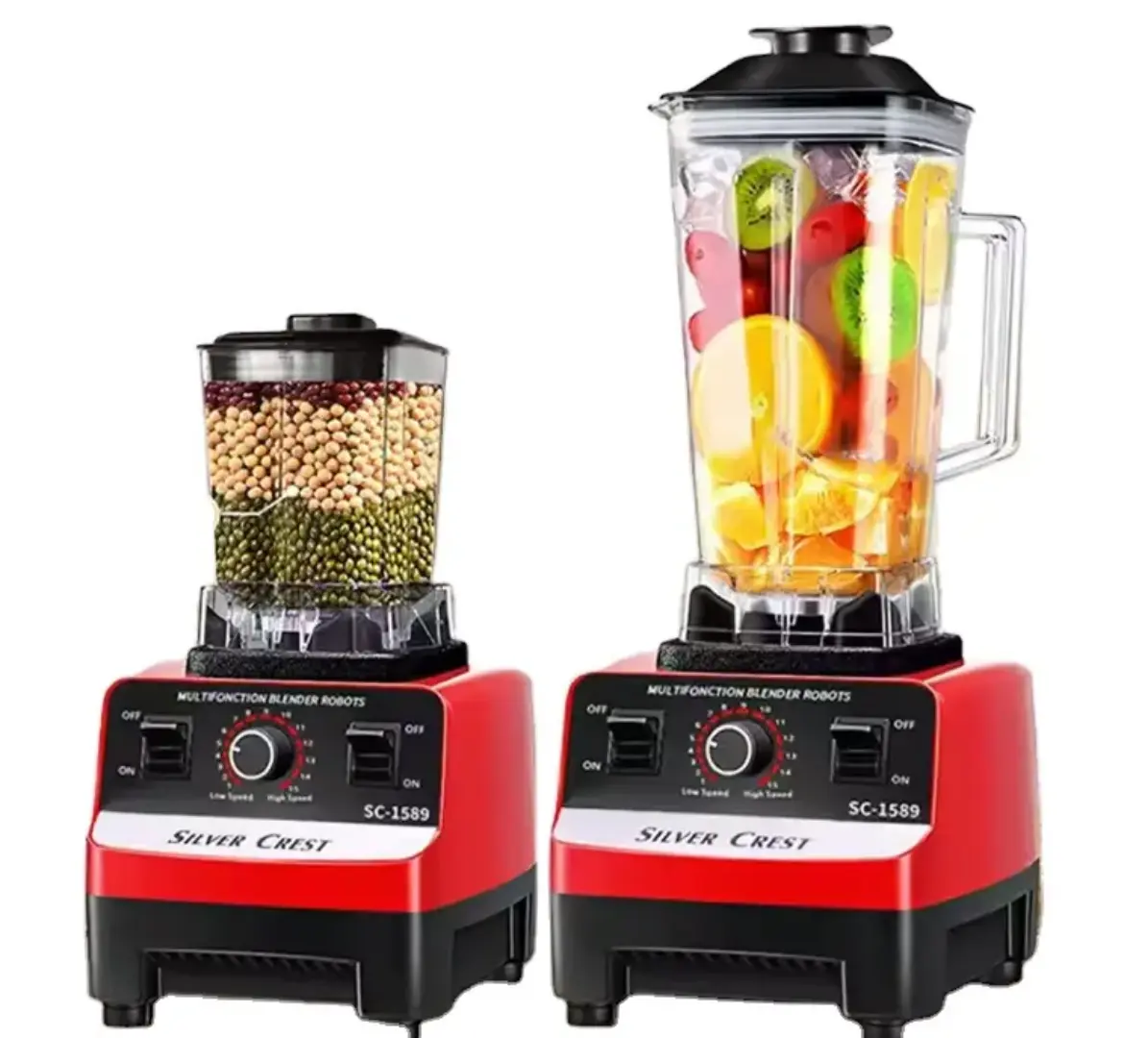 SilverCrest 2-in-1 Multifunctional Blender with Double Cup System