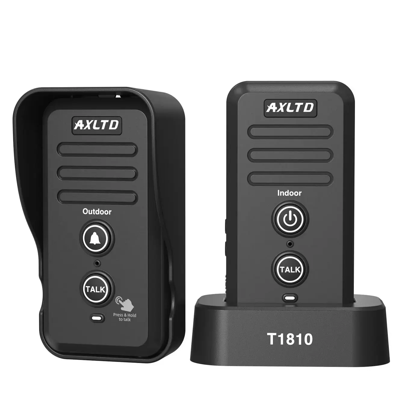 Wireless 2-Way Intercom & Doorbell System (1/2 Mile Range)