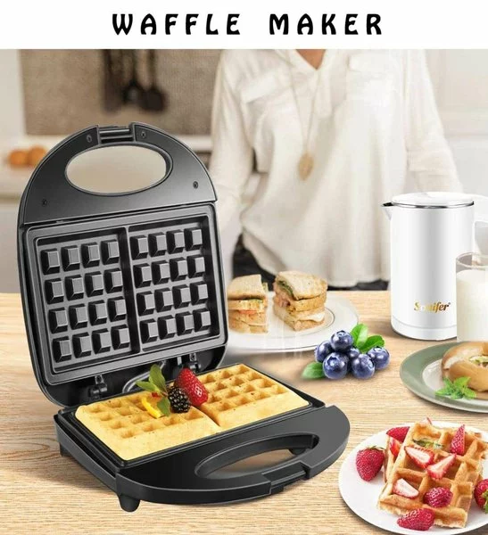 Sonifer Sandwich Maker & Waffle Iron (Dual Plate)