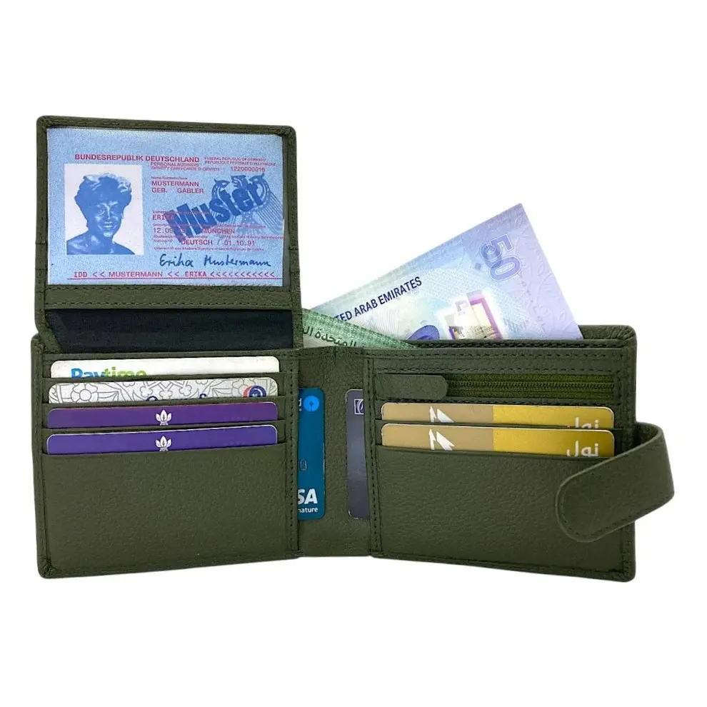 Genuine Leather Wallets Collection for Men