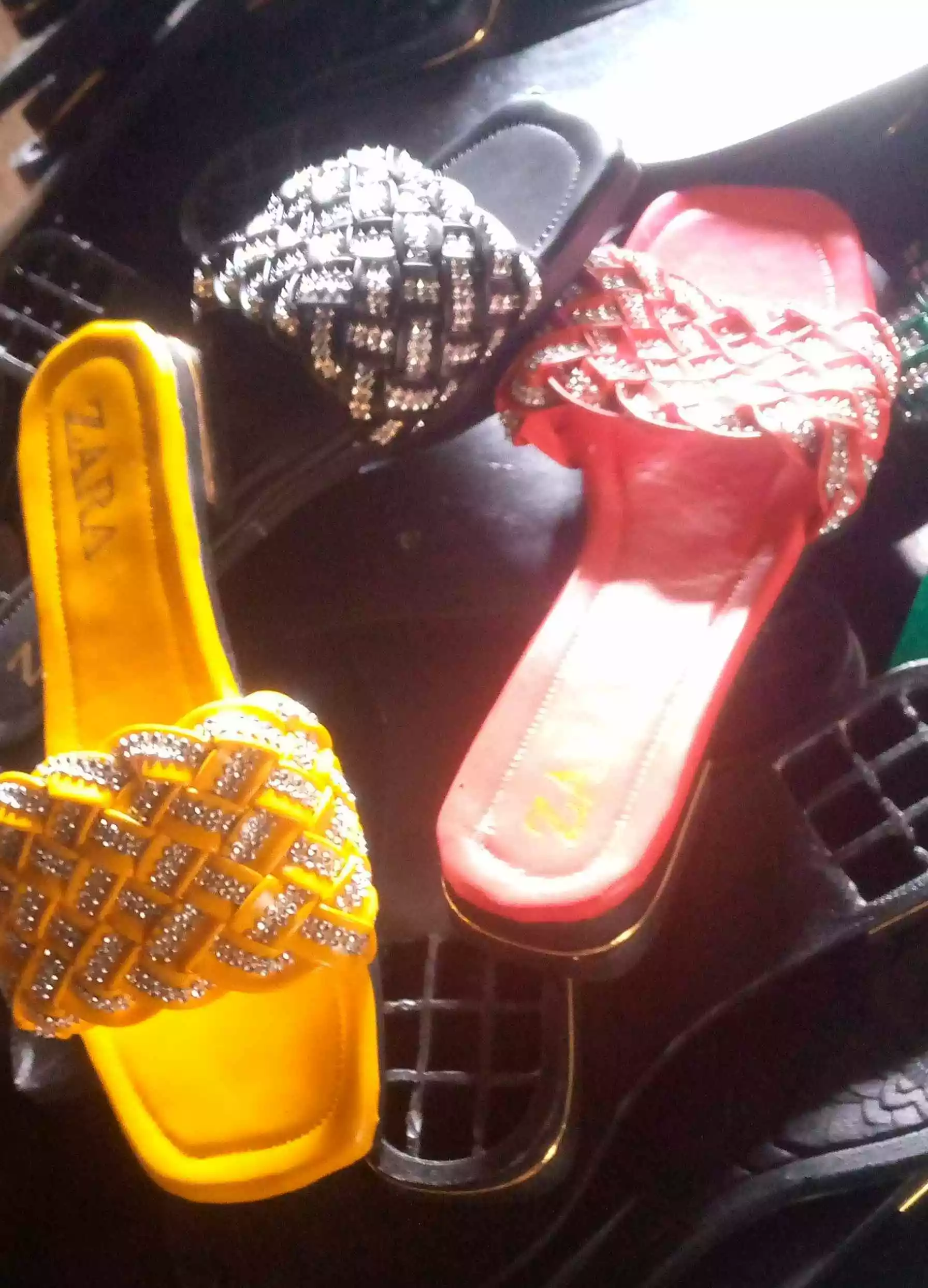 Women's Stylish Slip-On Sandals – Leather Straps, Sizes 37-41, Aba