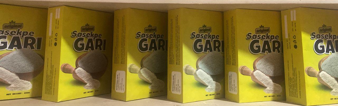 Traditional Ghanaian Food Bundle: Gari, Cassava Flour, Corn Flour & Kokonte