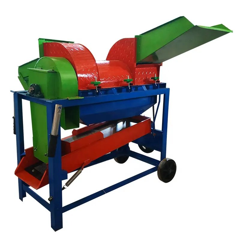 MX1200 Multi-Crop Electric Thresher – 1000-2000kg/h Maize/Rice/Soy, 3kW 220V, Accra