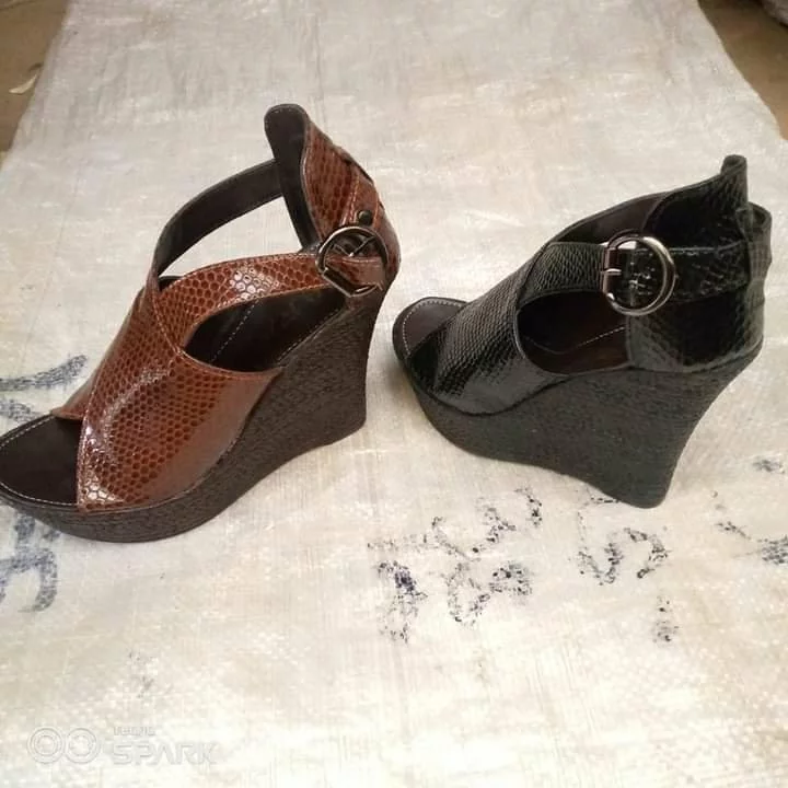 Women's Leather Sandals – Flat Slip-Ons, Sizes 37-41, Aba