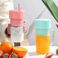 500ml Portable USB Juicer Cup – 6-Blade Blender, BPA-Free, 1-Min Juice, Osu