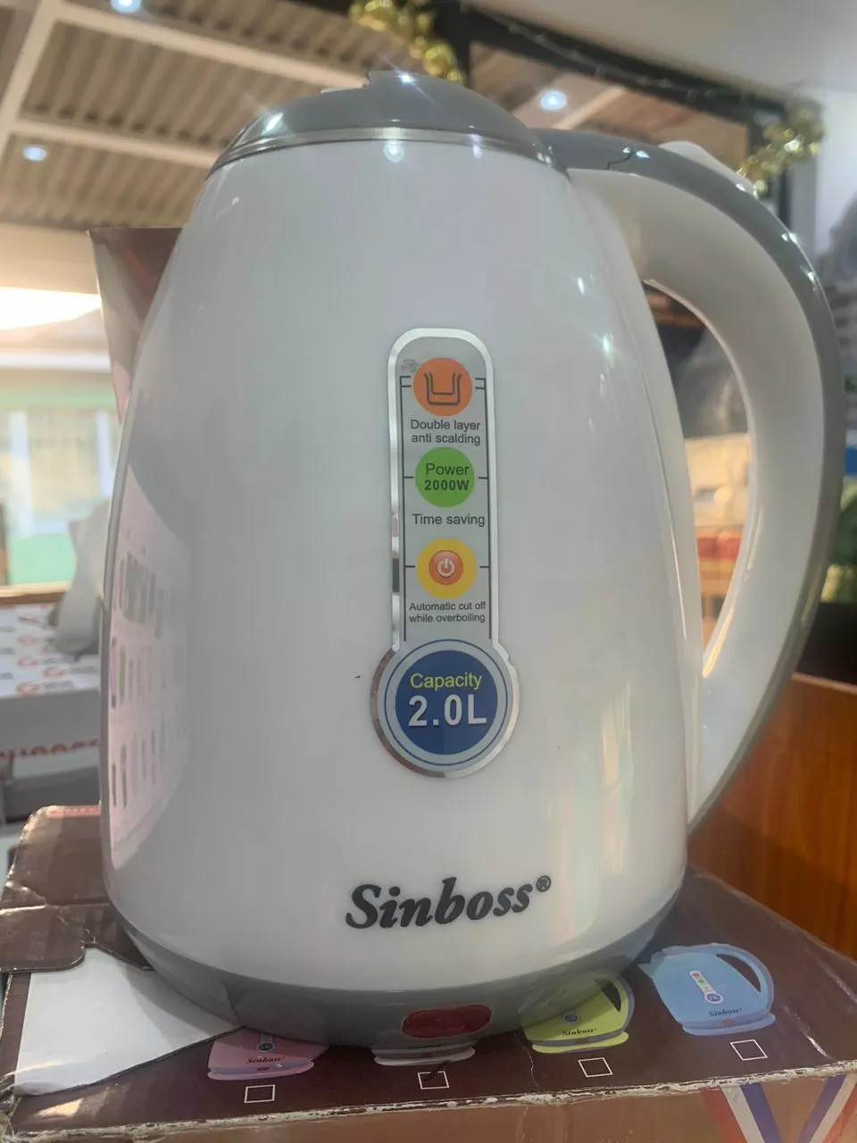 Sinboss 2.0L Electric Kettle (Model SO-K820)
