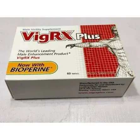 VigRX Plus Men’s Enhancement – 60 Caps, Ginseng/Ginkgo, Stamina Booster, Accra