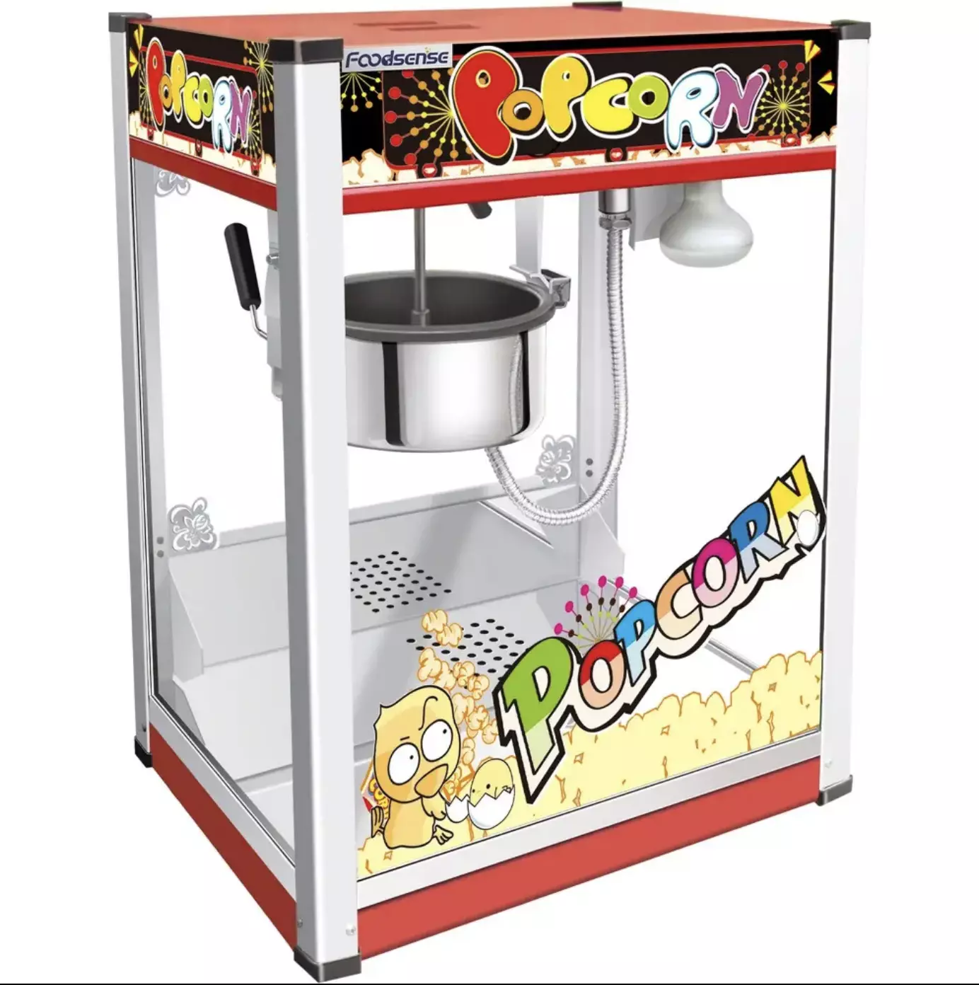 Popcorn Machine Commercial Automation Hot Air Popcorn Maker