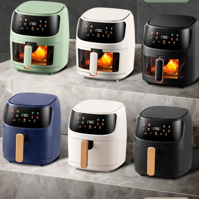 8L Air Fryer Silver Crest Large Capacity