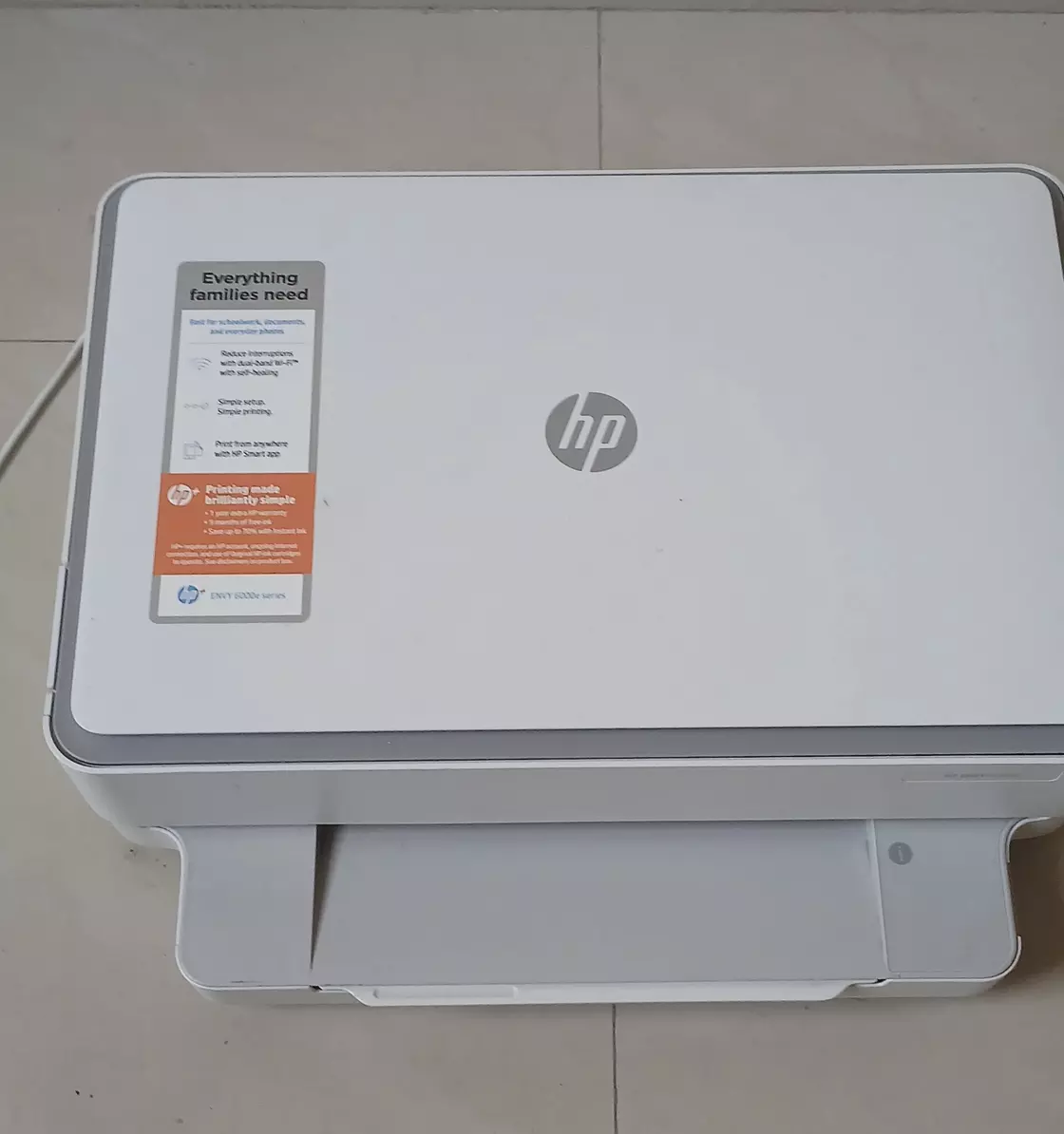HP Wireless Printer Envy 6000e