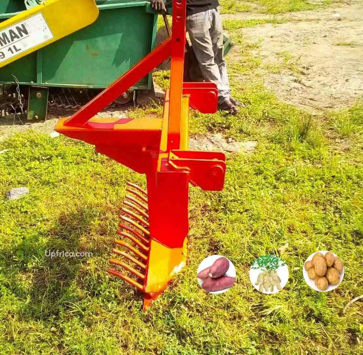 Root Crop Harvester for Cassava, Potatoes & Ginger