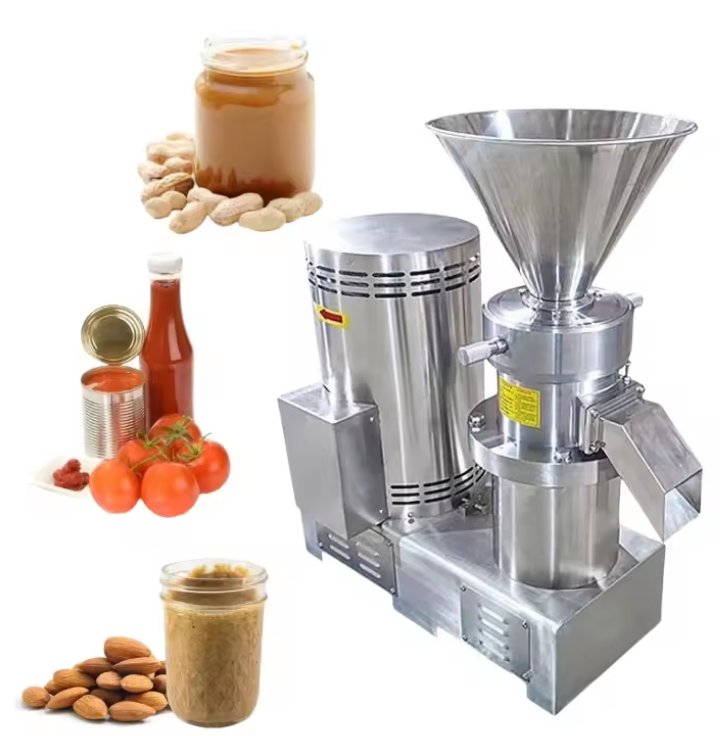 60-500kg/h Colloid Mill Peanut Butter Grinder – SUS304, 50-100 Mesh, Soymilk/Tigernut, Accra