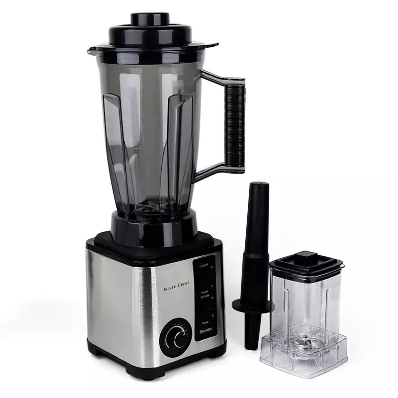 Bardefu Silver Crest Blender 3L + 800ml Commercial Mixer 2-in-1