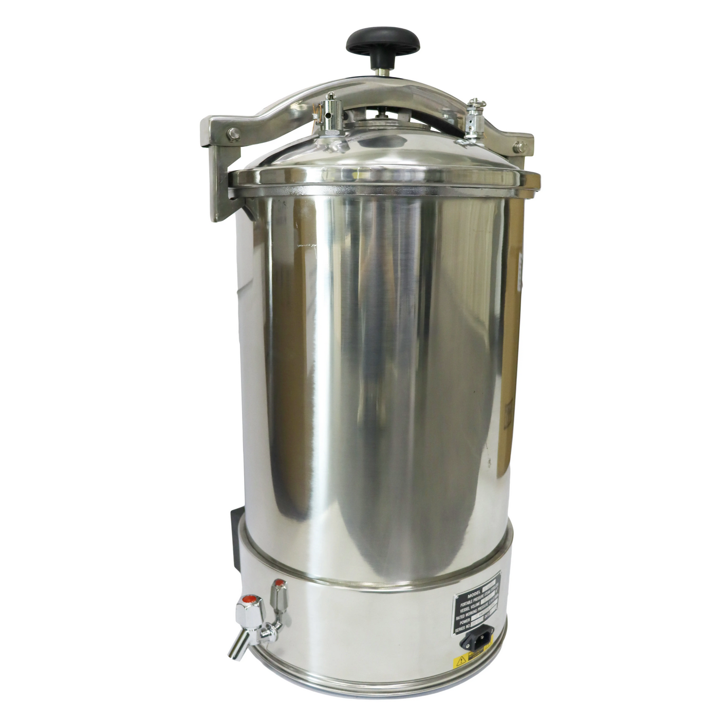 JUSTOP 18L/24L Portable Pressure Autoclave – 2kW, 126°C, 0-99min Timer, Class II, Accra