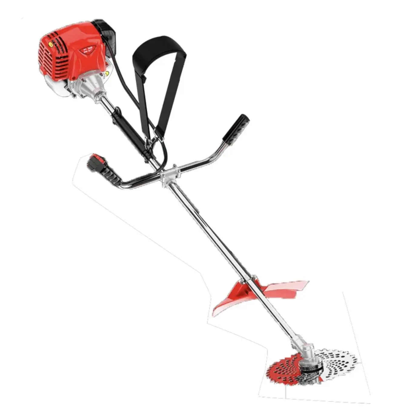 Weeder Brush Cutter Grass Trimmer 4-Stroke Petrol