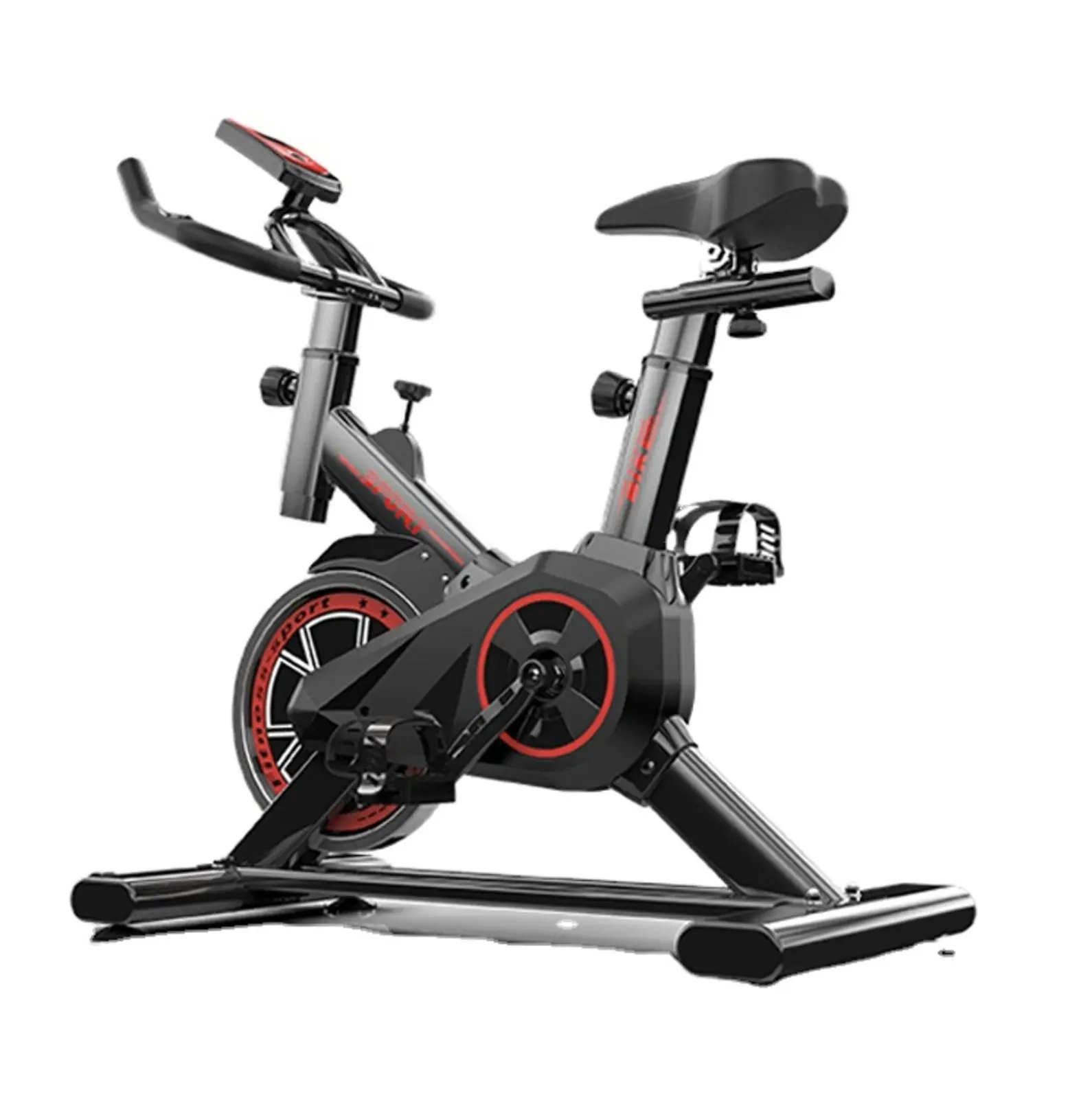 Home Cardio Spinning Exercise Bike with LCD Monitor