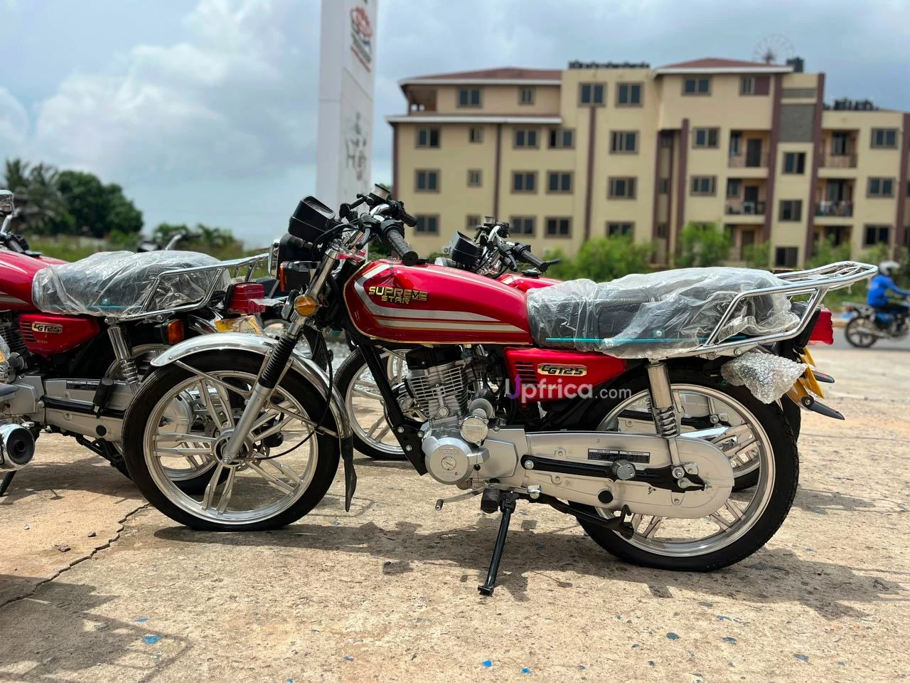 Motorbike Supreme Okada Star Motorcycle 125cc/150cc Red