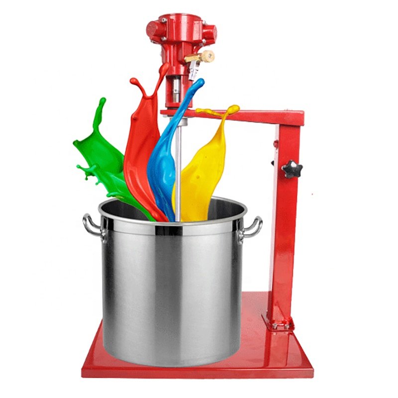 20L Pneumatic Paint & Liquid Soap Mixing Machine with Stainless Steel Bucket