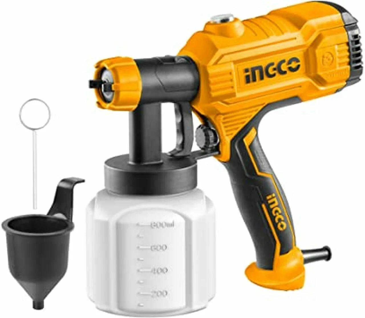 INGCO 450W Corded Paint Sprayer with 800ml Container