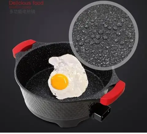 10L Multipurpose Electric Cooking Pot with Non-Stick Liner (1500W)