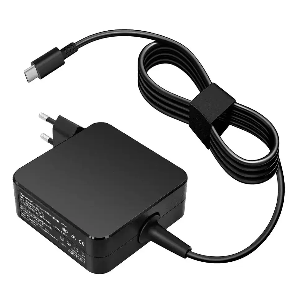 65W USB-C PD Laptop Charger for Lenovo - 20V 3.25A Multi-Voltage Fast Charging Adapter
