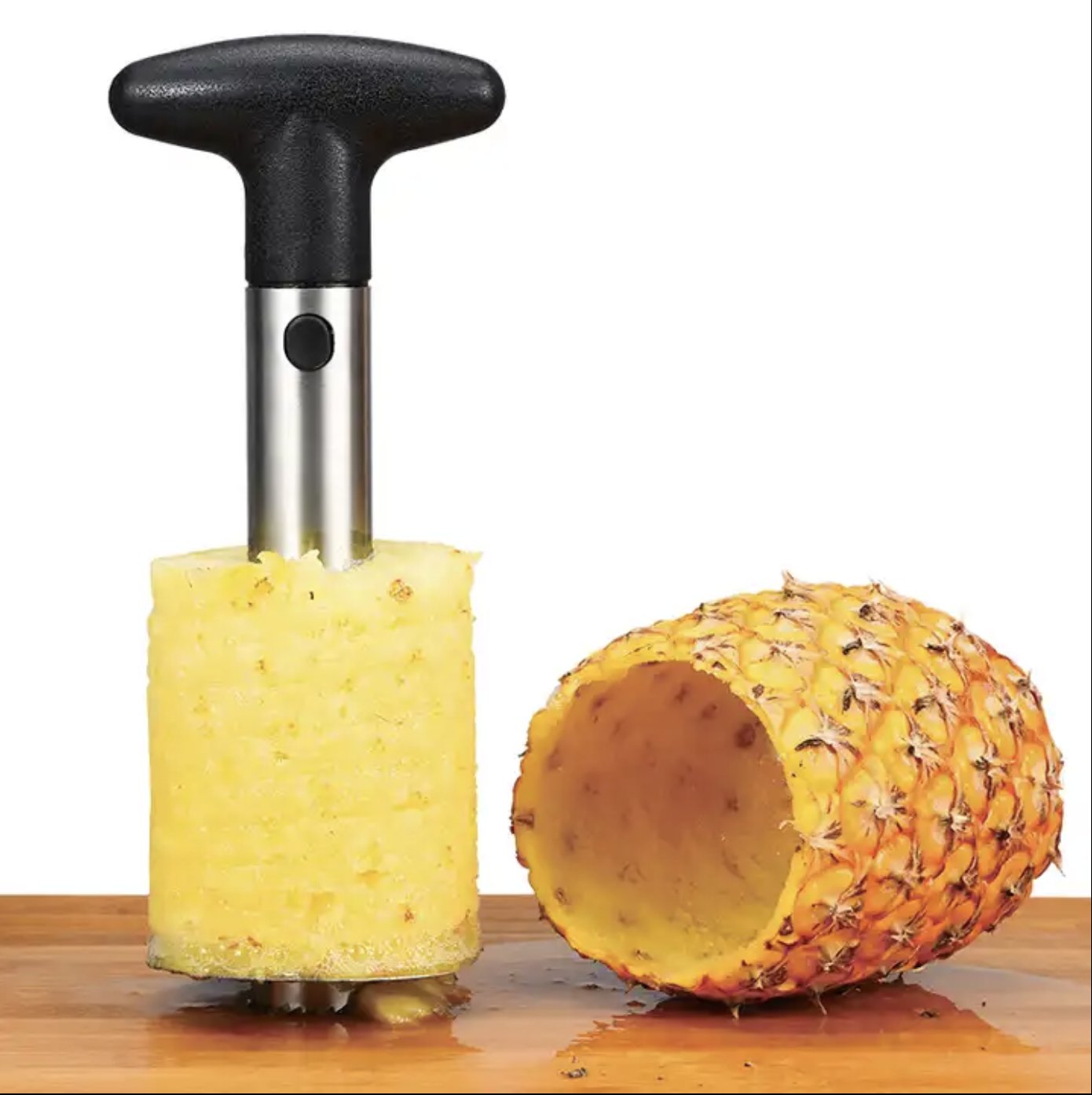 Stainless Steel Pineapple Corer, Peeler, and Slicer