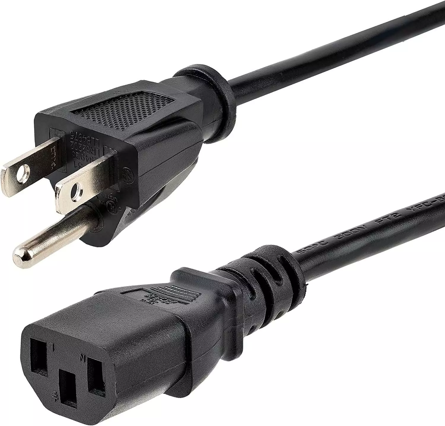 StarTech.com? 1ft Computer Power Cord (NEMA 5-15P to C13, 10A)