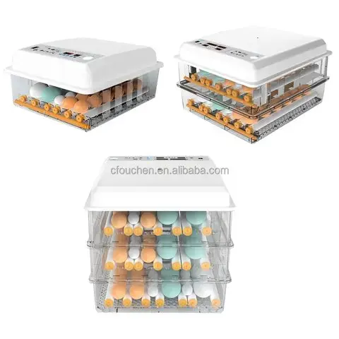 Brand New Automatic Egg Incubators - 70 to 2000+ Capacity with 1-Year Warranty