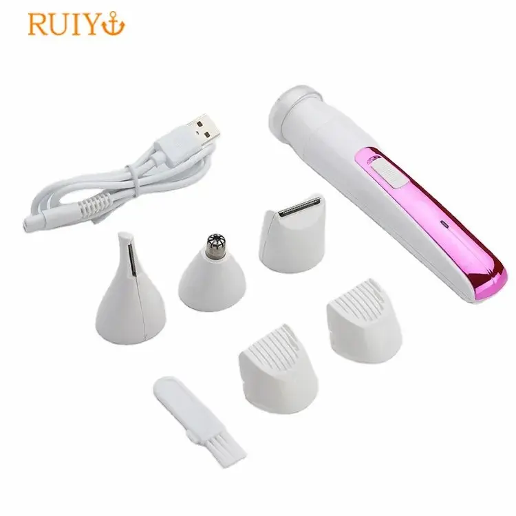 Electric Lady Epilator & Shaver Grooming Kit - Cordless Hair Removal for Legs & Underarms