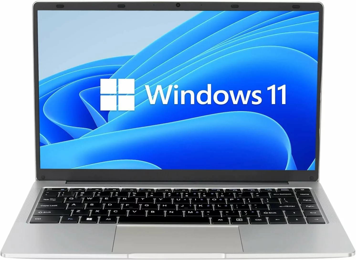 Auusda 14.1" Windows 11 Laptop - Intel J4105, 8GB RAM, 256GB SSD, FHD IPS 100% sRGB
