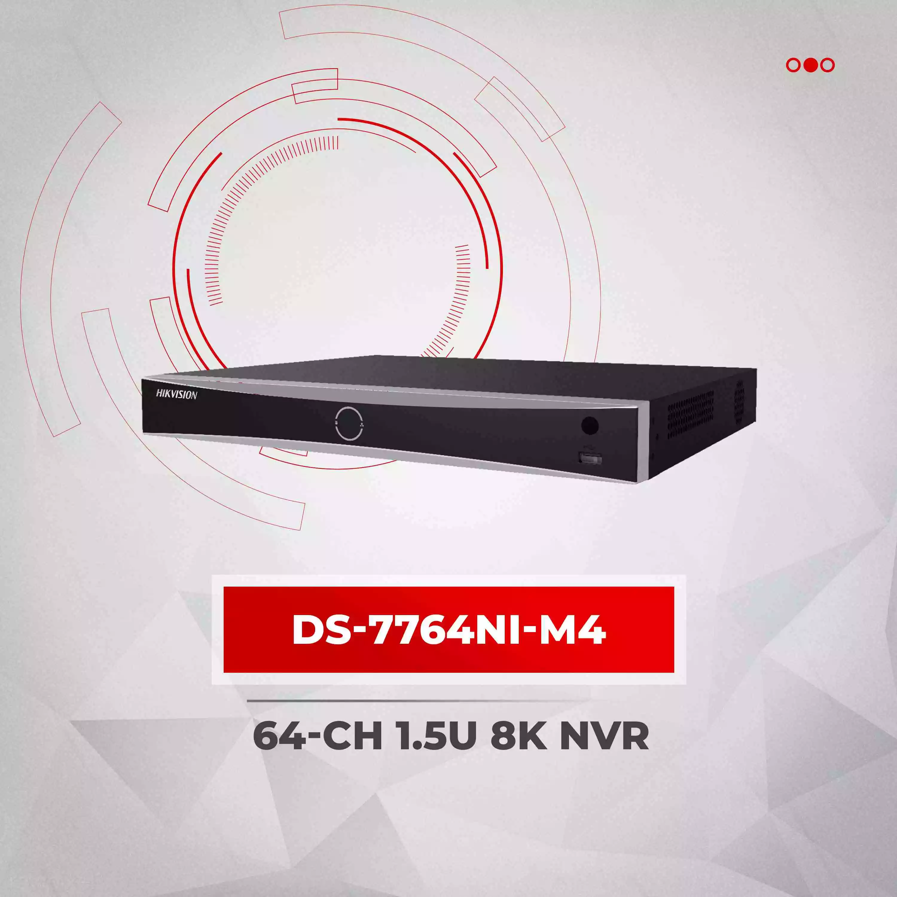 Hik-64ch NVR for CCTV