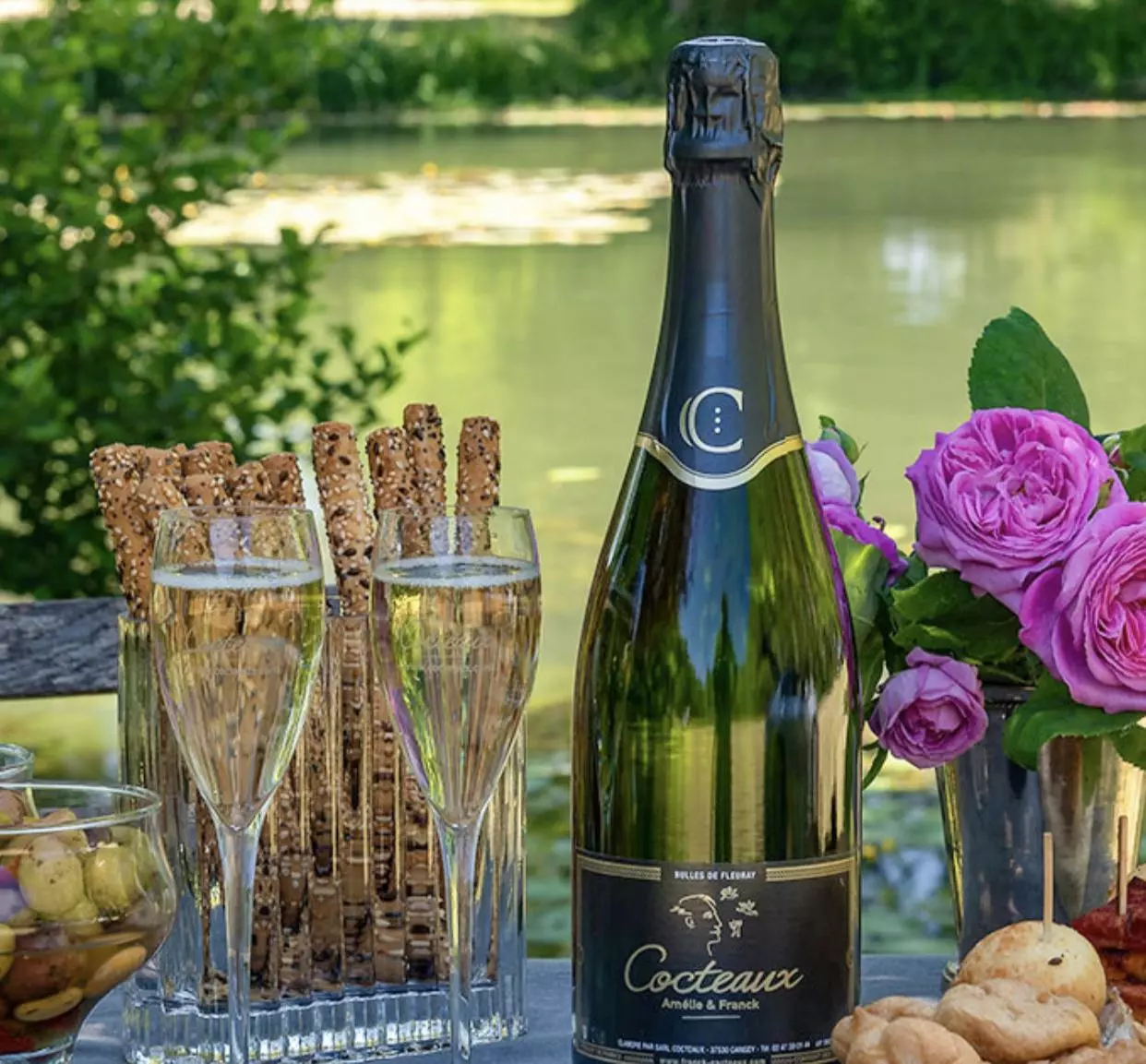 Authentique French Sparkling White Wine Non-Alcoholic