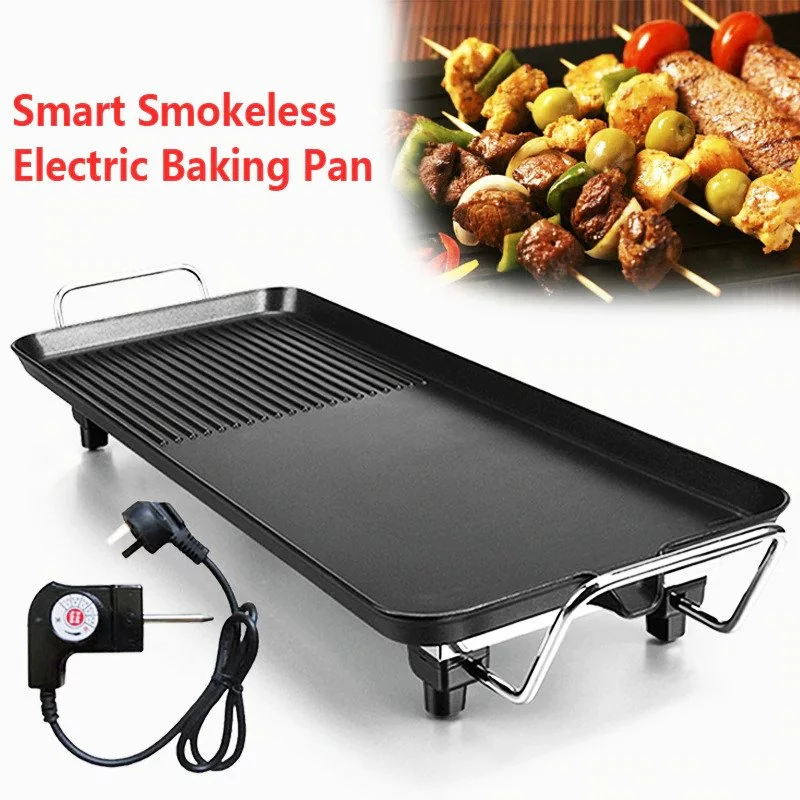 1400W Electric Indoor BBQ Griddle Grill