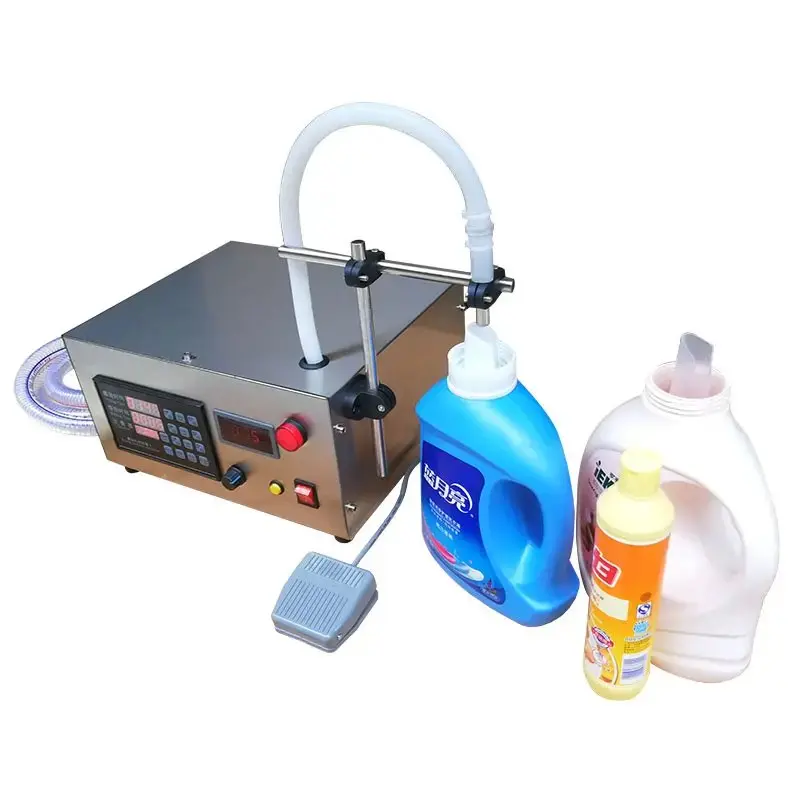 Semi-Automatic Single-Head Liquid Filling Machine (17L/min)