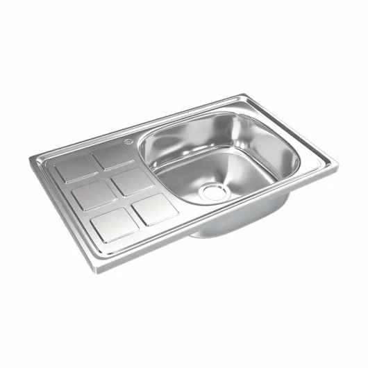 Single Bowl Stainless Steel Kitchen Sink - Heavy Duty Commercial Grade