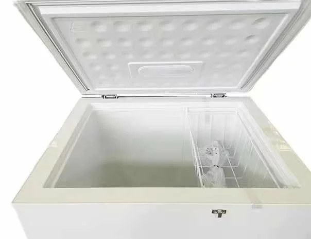 Fresher 150 Litre Single Door Chest Freezer (Grey)