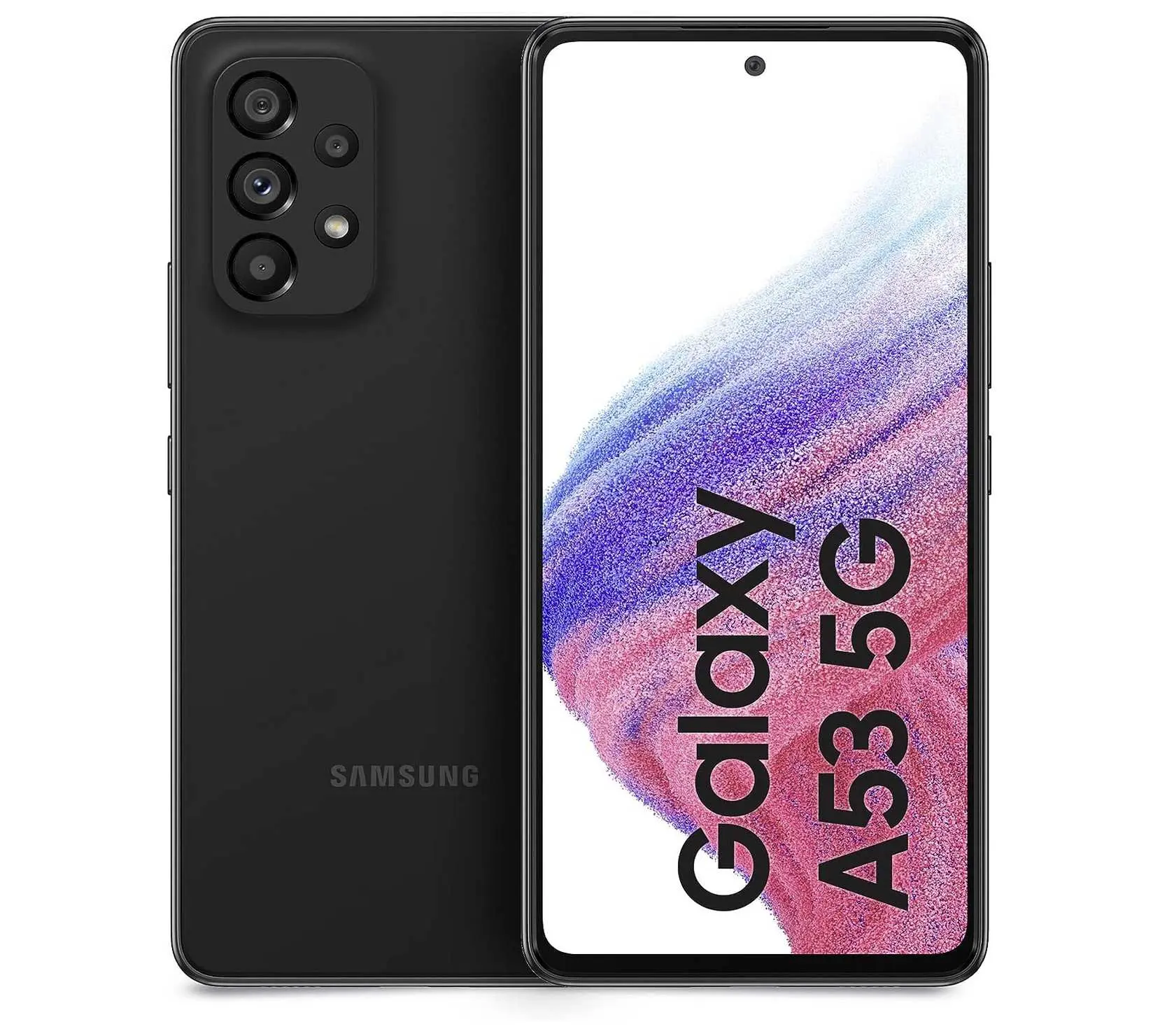 Samsung Galaxy A53 5G 128GB - Black, 6.5" OLED, 64MP Quad Camera, Unlocked