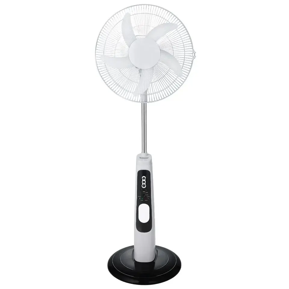 16-Inch Rechargeable Standing Fan with Remote Control