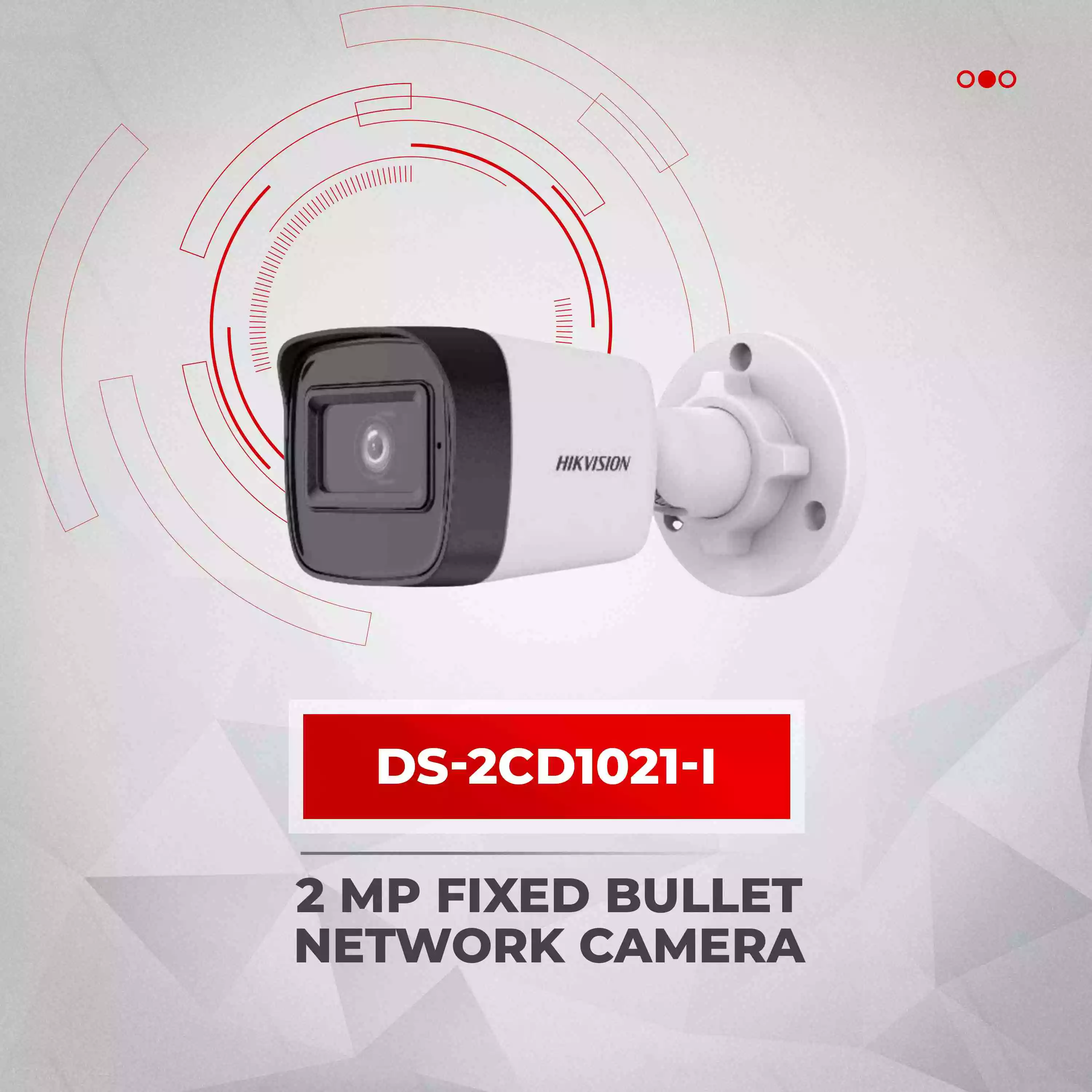 Hikvision 2MP Bullet IP Camera - Network Surveillance, EXIR 2.0, IP67