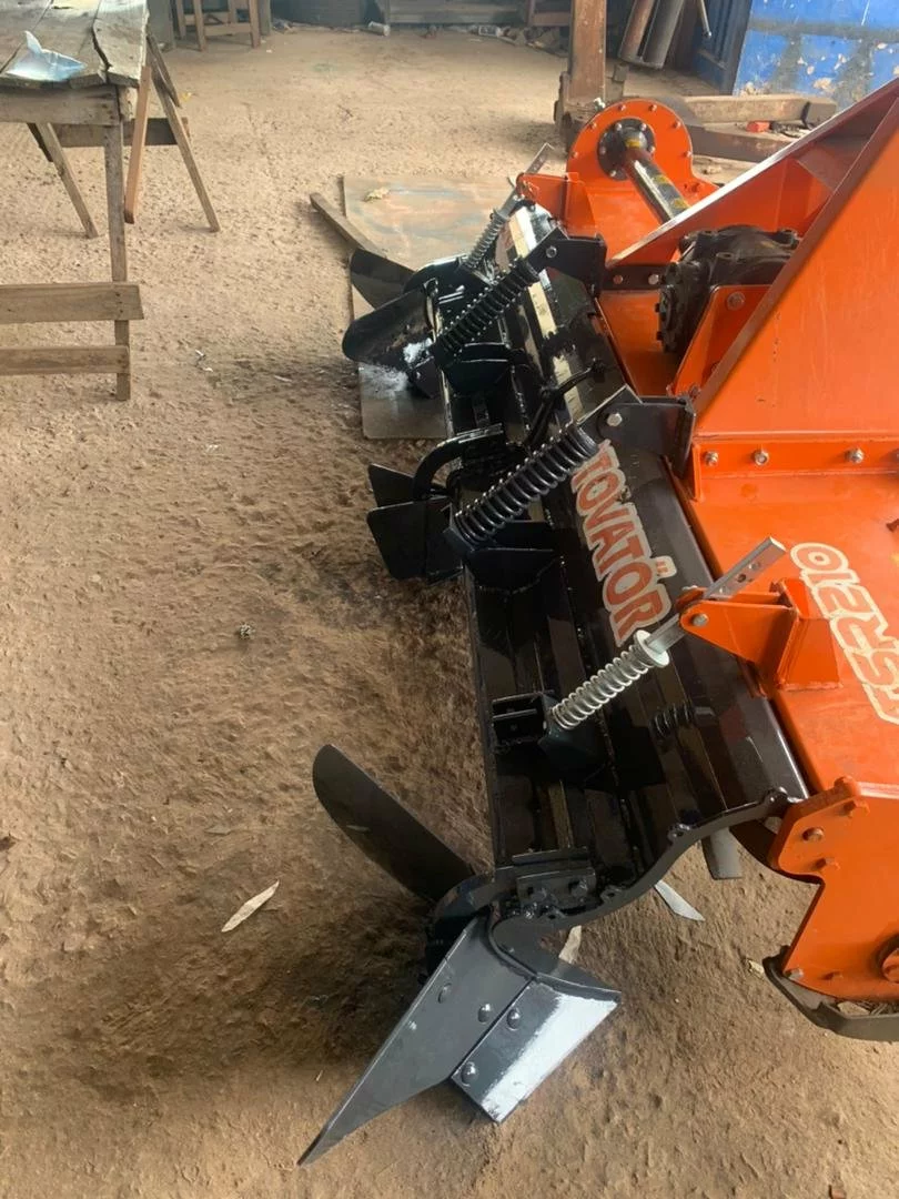 Tractor-Pulled Rotavator & Bed Maker (100 Beds/Hour)